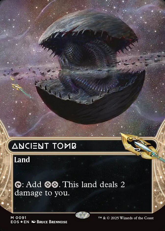 Ancient Tomb – Mythic Magic: The Gathering card from Edge of Eternities: Stellar Sights (#91)