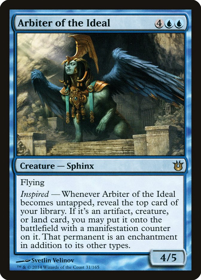 Arbiter of the Ideal – Rare Magic: The Gathering card from Born of the Gods (#31)