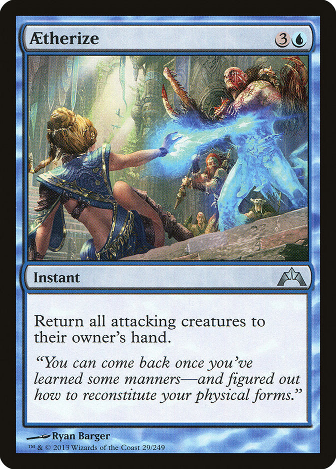 Aetherize – Uncommon Magic: The Gathering card from Gatecrash (#29)