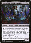 Sivriss, Nightmare Speaker – Uncommon Magic: The Gathering card from Commander Legends: Battle for Baldur's Gate (#148)