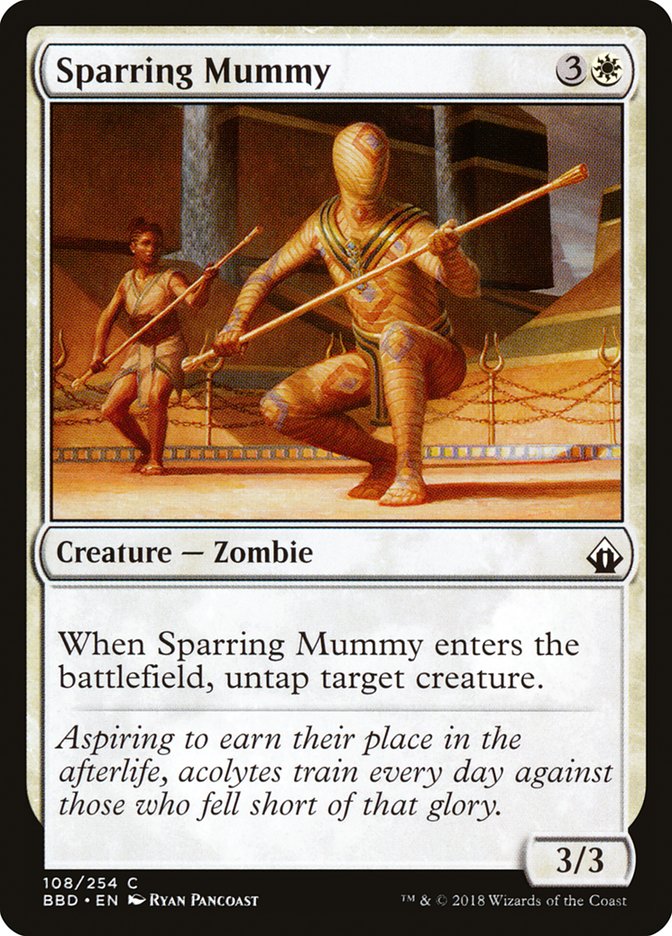 Sparring Mummy – Common Magic: The Gathering card from Battlebond (#108)