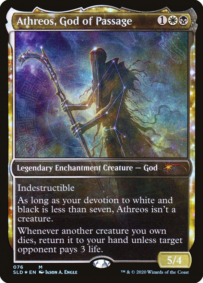 Athreos, God of Passage – Mythic Magic: The Gathering card from Secret Lair Drop (#76)