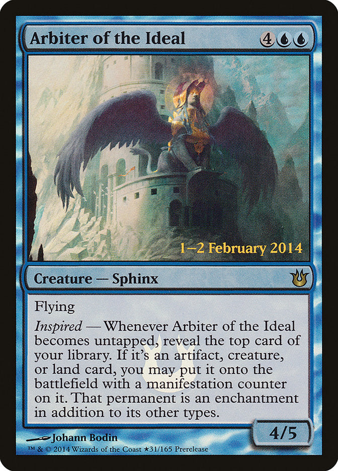 Arbiter of the Ideal – Rare Magic: The Gathering card from Born of the Gods Promos (#31★)
