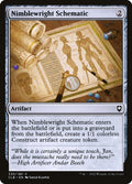 Nimblewright Schematic – Common Magic: The Gathering card from Commander Legends: Battle for Baldur's Gate (#330)