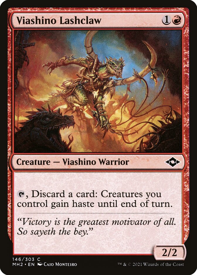 Viashino Lashclaw – Common Magic: The Gathering card from Modern Horizons 2 (#146)