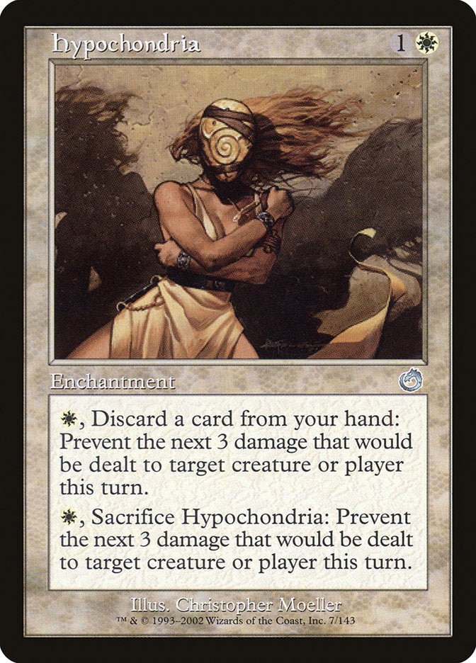 Hypochondria – Uncommon Magic: The Gathering card from Torment (#7)