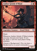 Amber Gristle O'Maul – Uncommon Magic: The Gathering card from Commander Legends: Battle for Baldur's Gate (#159)