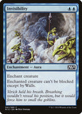 Invisibility – Common Magic: The Gathering card from Magic 2015 (#61)