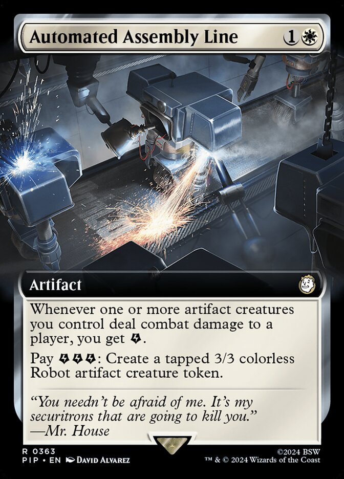 Automated Assembly Line – Rare Magic: The Gathering card from Fallout (#363)