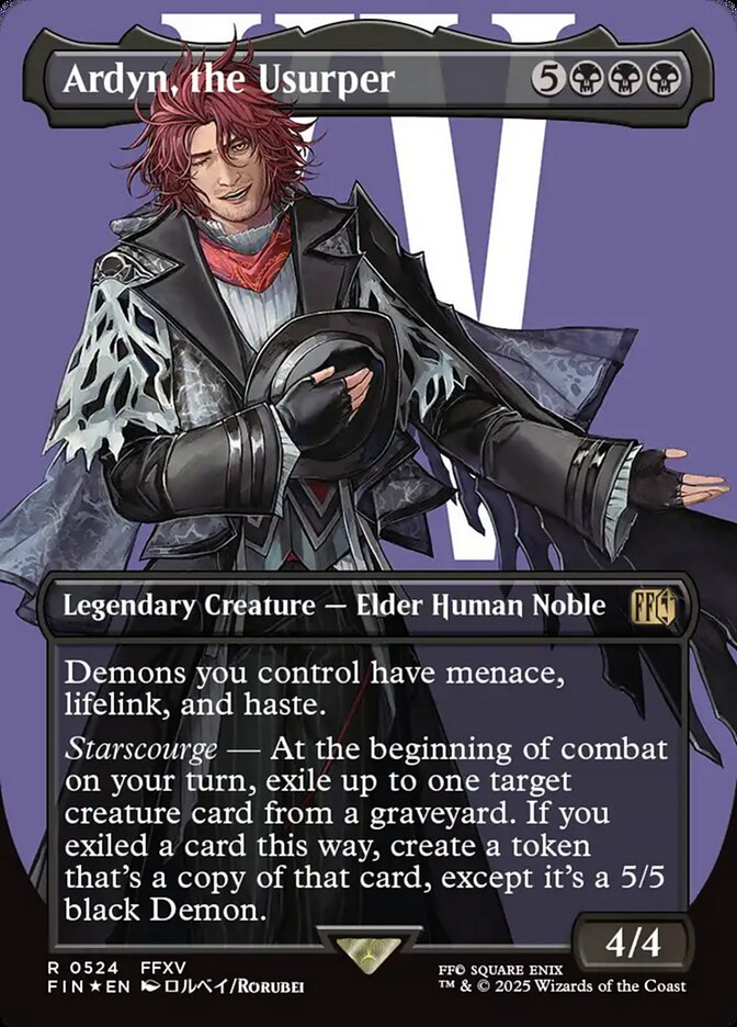 Ardyn, the Usurper – Rare Magic: The Gathering card from Final Fantasy (#524)