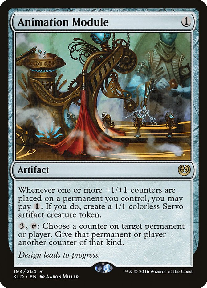 Animation Module – Rare Magic: The Gathering card from Kaladesh (#194)