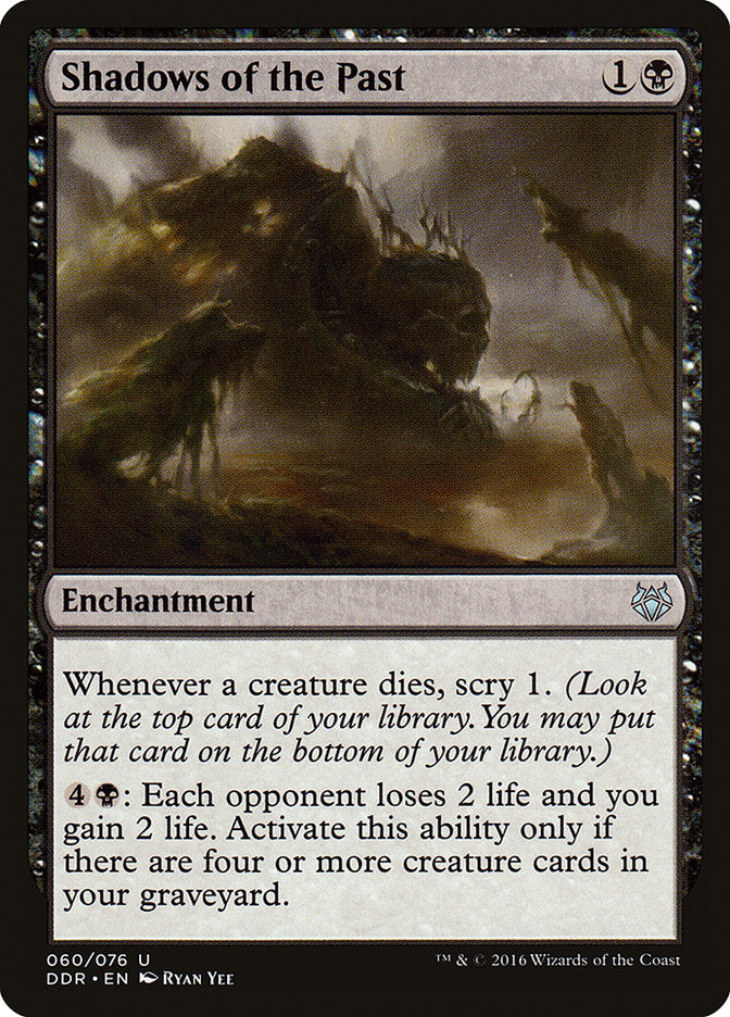 Shadows of the Past – Uncommon Magic: The Gathering card from Duel Decks: Nissa vs. Ob Nixilis (#60)