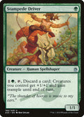 Stampede Driver – Uncommon Magic: The Gathering card from Masters 25 (#188)