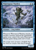Waterspout Warden – Common Magic: The Gathering card from Bloomburrow (#80)