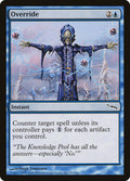 Override – Common Magic: The Gathering card from Mirrodin (#45)