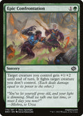 Epic Confrontation – Common Magic: The Gathering card from The Brothers' War (#176)