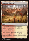 Raucous Carnival – Common Magic: The Gathering card from Duskmourn: House of Horror (#266)