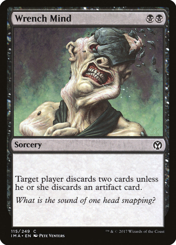 Wrench Mind – Common Magic: The Gathering card from Iconic Masters (#115)