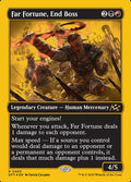 Far Fortune, End Boss – Rare Magic: The Gathering card from Aetherdrift (#480)