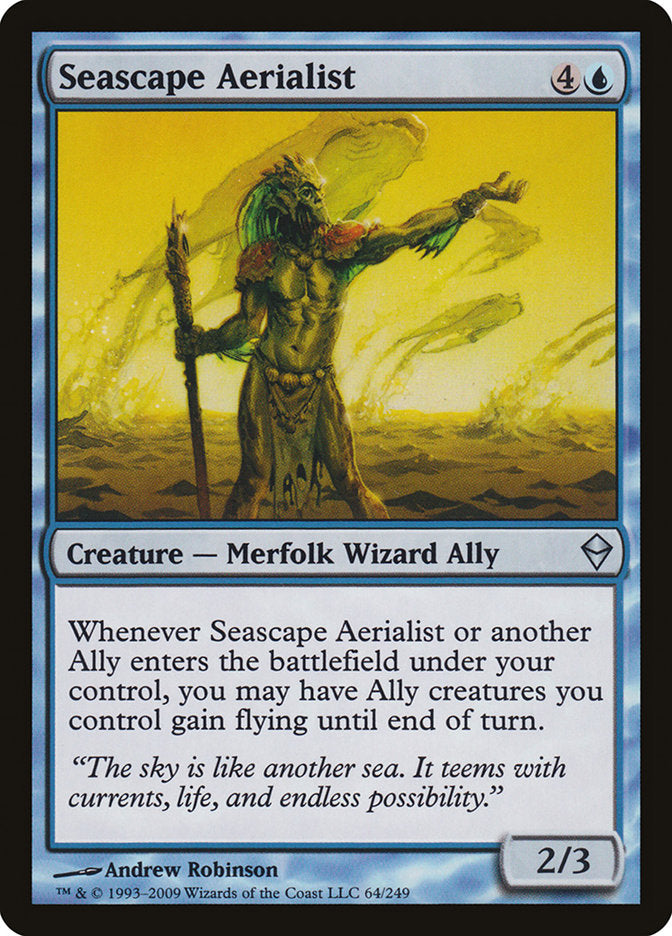 Seascape Aerialist – Uncommon Magic: The Gathering card from Zendikar (#64)