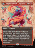 Improvisation Capstone – Mythic Magic: The Gathering card from Secrets of Strixhaven (#294)
