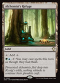Alchemist's Refuge – Rare Magic: The Gathering card from Secrets of Strixhaven Commander (#360)