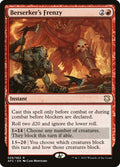 Berserker's Frenzy – Rare Magic: The Gathering card from Forgotten Realms Commander (#29)