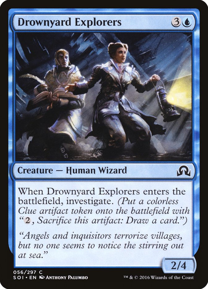 Drownyard Explorers – Common Magic: The Gathering card from Shadows over Innistrad (#56)