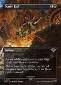 Nasty End – Common Magic: The Gathering card from The Lord of the Rings: Tales of Middle-earth (#416)