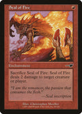 Seal of Fire – Common Magic: The Gathering card from Nemesis (#98)