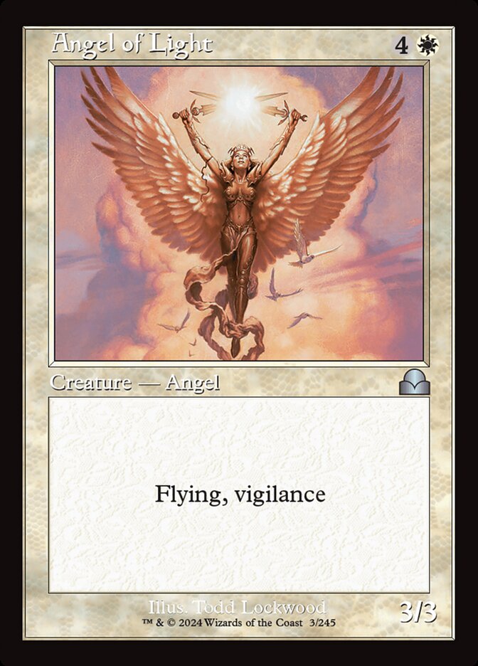 Angel of Light – Uncommon Magic: The Gathering card from The List (#ME2-3)