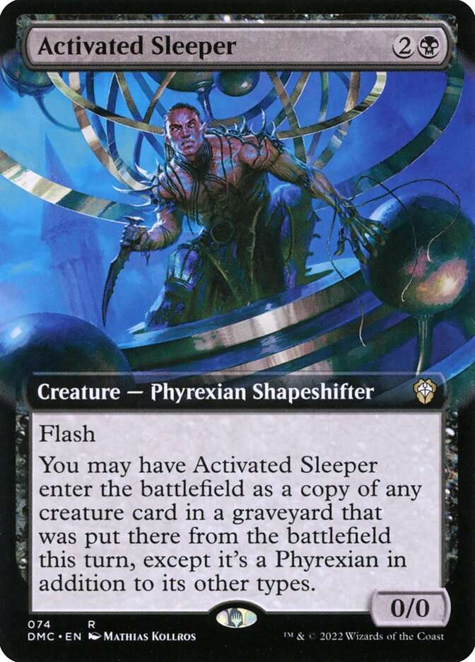 Activated Sleeper – Rare Magic: The Gathering card from Dominaria United Commander (#74)
