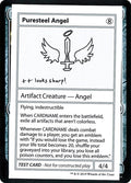 Puresteel Angel – Rare Magic: The Gathering card from Mystery Booster Playtest Cards 2021 (#109)