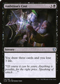 Ambition's Cost – Uncommon Magic: The Gathering card from Commander Legends: Battle for Baldur's Gate (#110)