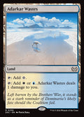 Adarkar Wastes – Rare Magic: The Gathering card from Duskmourn: House of Horror Commander (#258)
