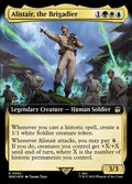 Alistair, the Brigadier – Rare Magic: The Gathering card from Doctor Who (#992)