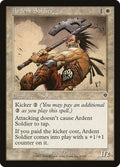 Ardent Soldier – Common Magic: The Gathering card from Invasion (#3)