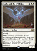 Archon of the Wild Rose – Rare Magic: The Gathering card from Wilds of Eldraine Promos (#1p)