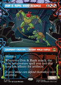 Don & Raph, Hard Science – Rare Magic: The Gathering card from Teenage Mutant Ninja Turtles (#243)