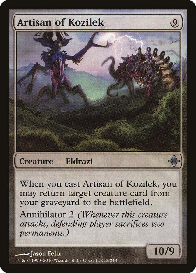 Artisan of Kozilek – Uncommon Magic: The Gathering card from Rise of the Eldrazi (#2)