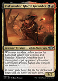 Vial Smasher, Gleeful Grenadier – Uncommon Magic: The Gathering card from Outlaws of Thunder Junction (#235)