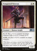 Tempered Veteran – Uncommon Magic: The Gathering card from Core Set 2021 (#41)