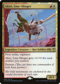 Akiri, Line-Slinger – Rare Magic: The Gathering card from Commander 2016 (#26)