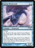 Storm Elemental – Uncommon Magic: The Gathering card from Coldsnap Theme Decks (#37)