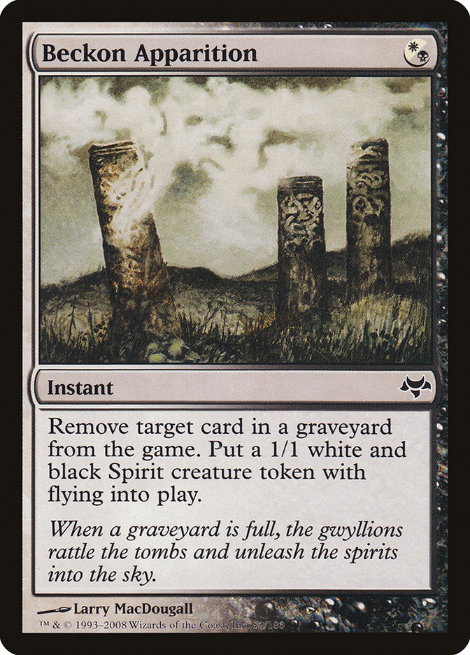 Beckon Apparition – Common Magic: The Gathering card from Eventide (#82)