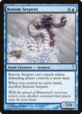 Ronom Serpent – Common Magic: The Gathering card from Coldsnap (#45)