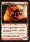 Ashmouth Hound – Common Magic: The Gathering card from Duel Decks: Sorin vs. Tibalt (#45)