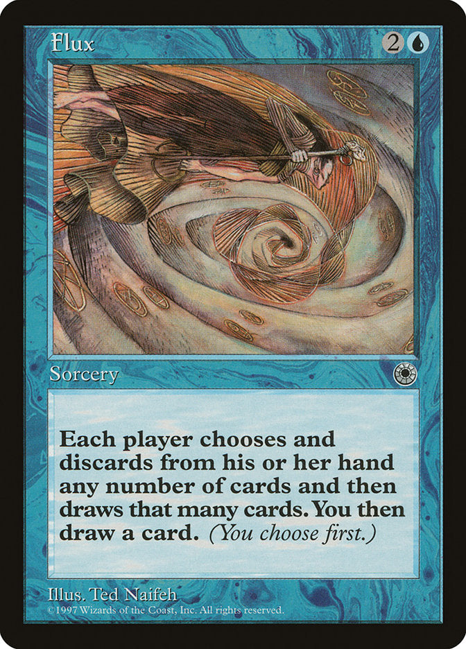 Flux – Uncommon Magic: The Gathering card from Portal (#55)