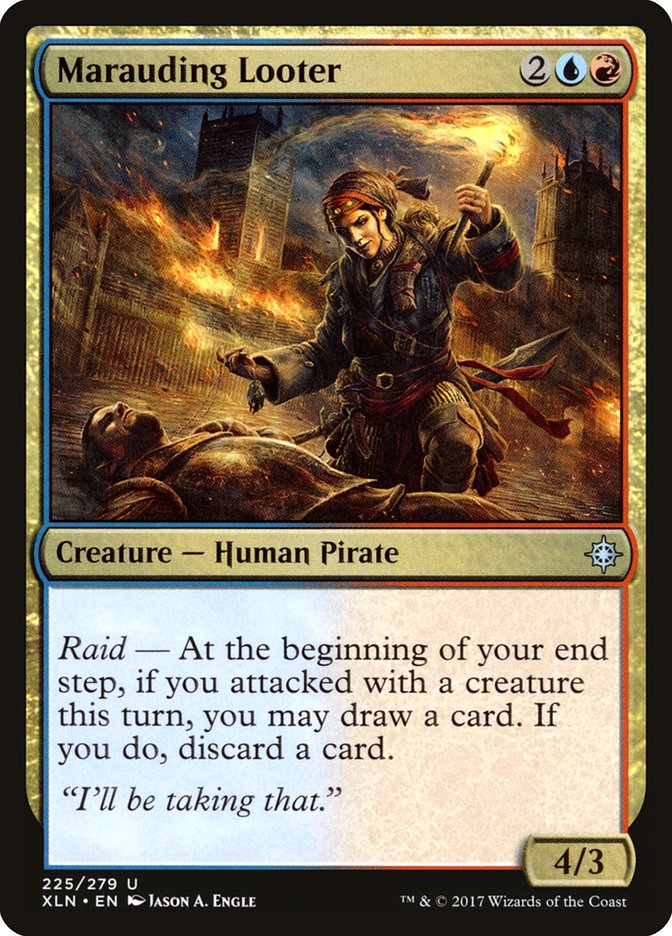 Marauding Looter – Uncommon Magic: The Gathering card from Ixalan (#225)