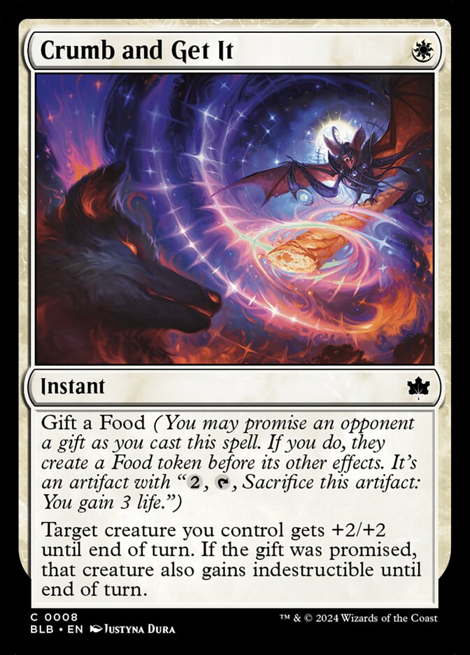 Crumb and Get It – Common Magic: The Gathering card from Bloomburrow (#8)